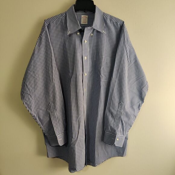 Brooks Brothers Madison Shirt Mens Size XL 17 - 34 Supima Cotton Button Down - Picture 1 of 9